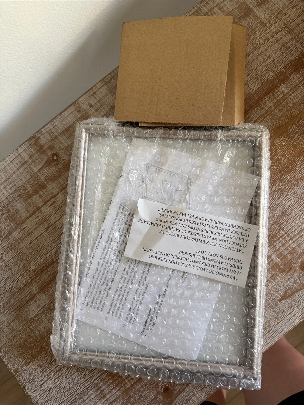 Pottery Barn Weston Hanging Iron Frames Silver New in Box 8